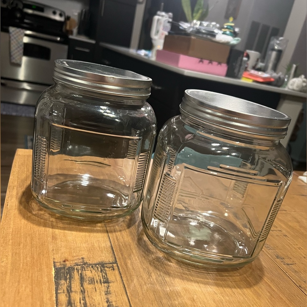 One Wide Mason Jar
